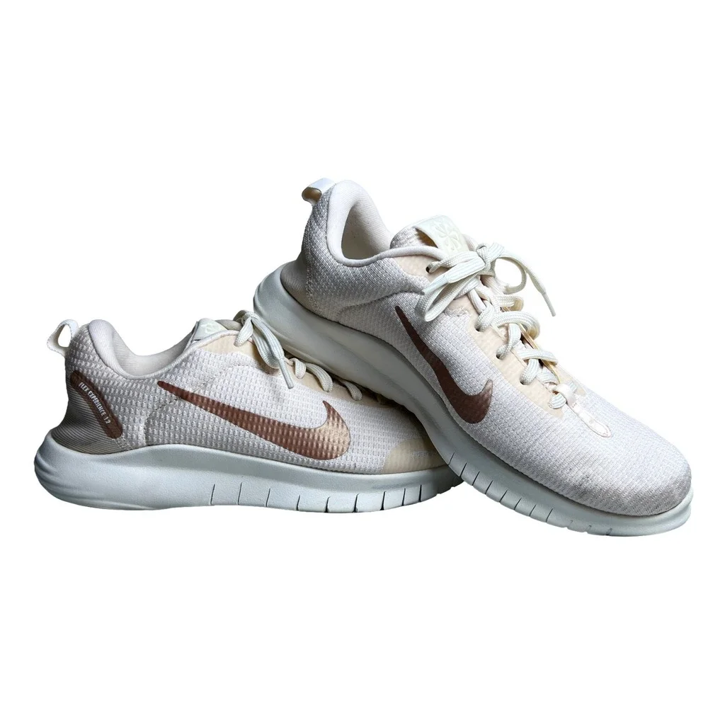 Nike Flex Experience Run 12 Pearl Pink Rose Gold Sneakers Women's 9